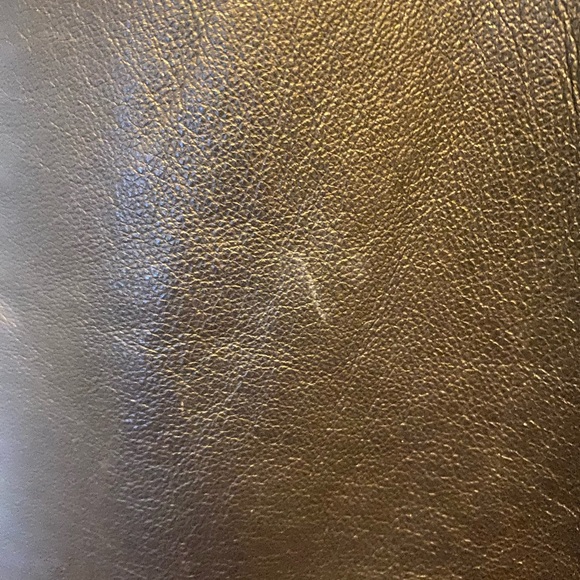 Worthington Black Leather Jacket with Belt - Picture 6 of 6